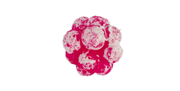 AERO-BEAD #CM7 - PRAWN PINK CLUSTER MOTTLED