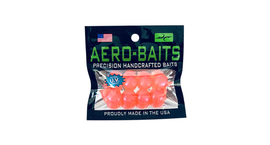 AERO-BEAD #4M - PEACHY PINK MOTTLED