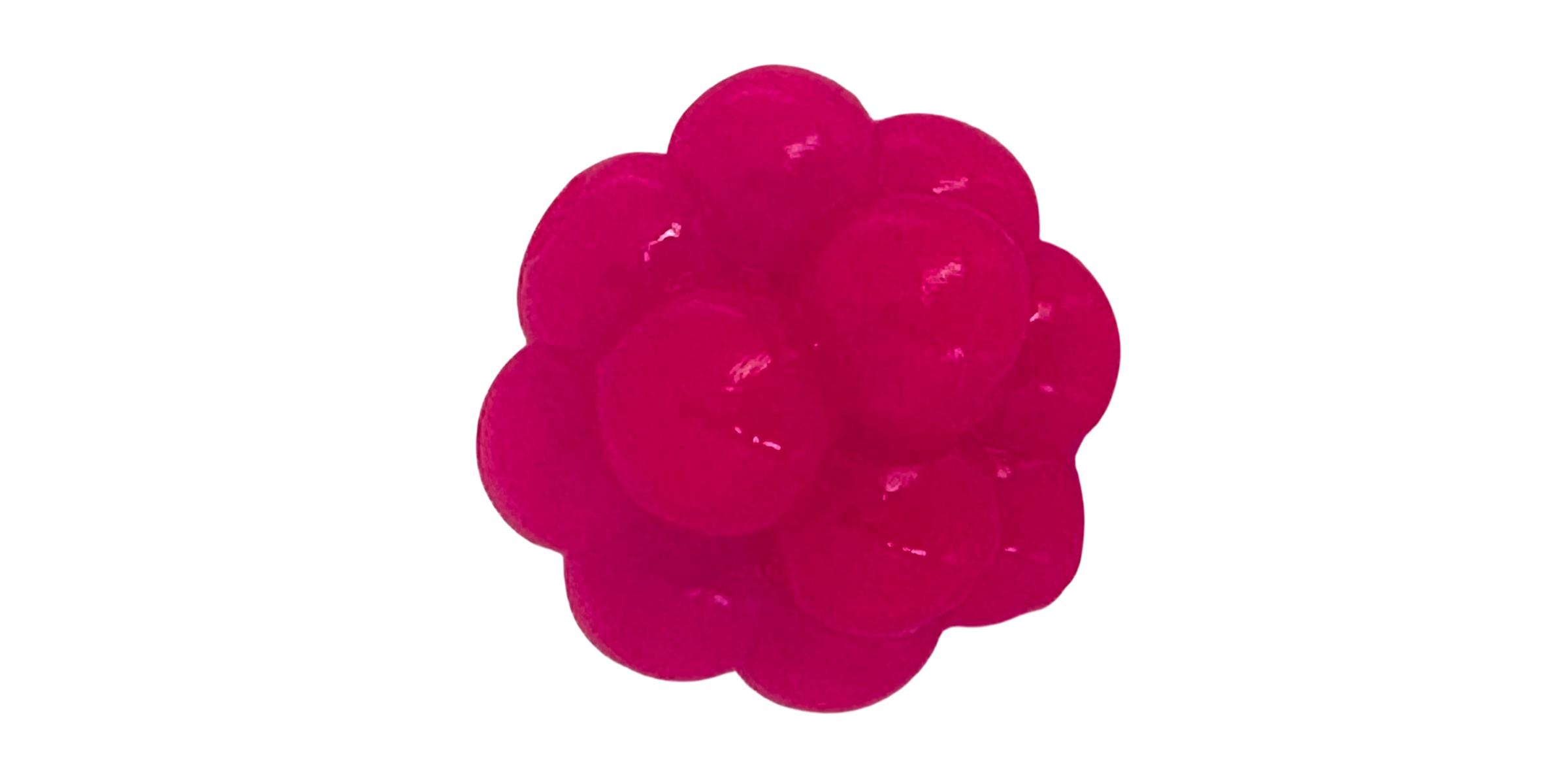 AERO-BEAD #C7 - PRAWN PINK CLUSTER