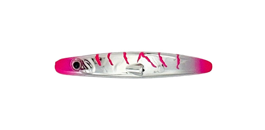 bangle fishing lures Fish-Hook Slight bend in the spoon giving it awesome fluttering action Will bangle tiger pattern jig