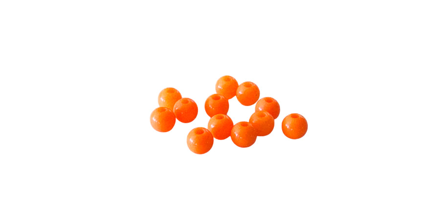 SPINNER BEAD - ORANGE OPAQUE