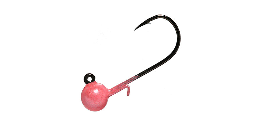 Jig Heads With Wire Keeper  Pearl Pink