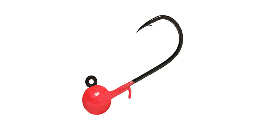 Jig Heads With Wire Keeper Cerise