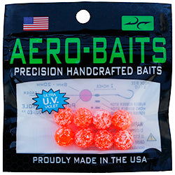 AERO-BEAD #M2 - 12 - 16 MM SOFT BEAD - ROCKET RED MOTTLED