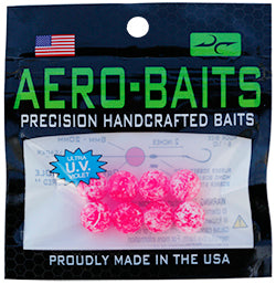 AERO-BEAD #M5 - STEELHEAD PINK MOTTLED