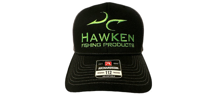 Hawken Fishing Hat (Black/Green)