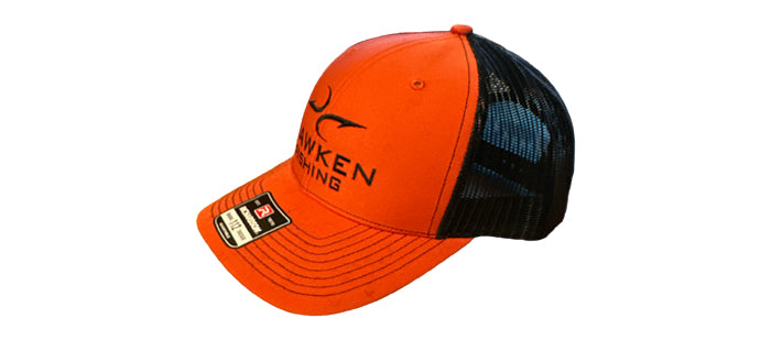 Hawken Fishing Hat (Orange/Black)