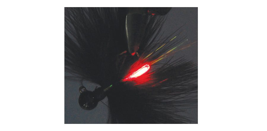 Fire Flies Marabou Flash Jigs #01