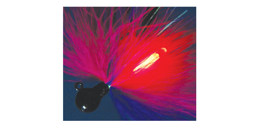 Fire Flies Marabou Flash Jigs #06