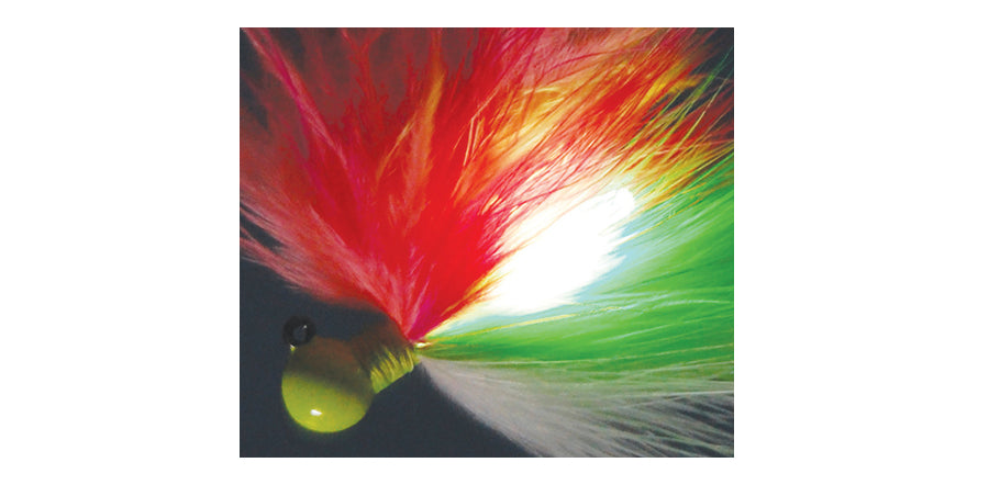 Fire Flies Marabou Flash Jigs #07
