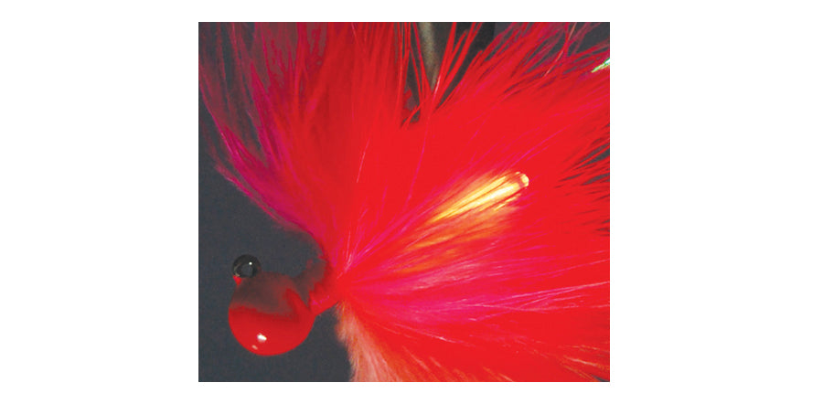 Fire Flies Marabou Flash Jigs #17