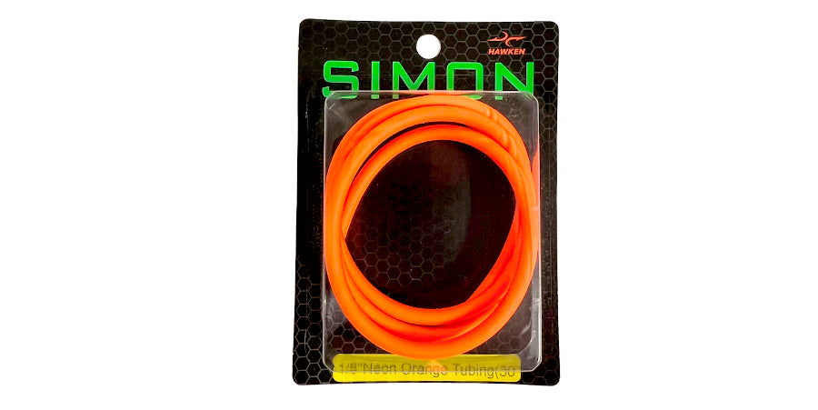 1/8" Orange Latex Tubing (30")