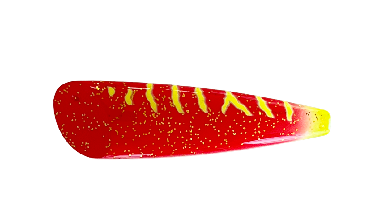 cut plug fishing lures Simon #23 BLOODY MARY and two bands. braid fishing line Northland Fishing Tackle Puppet Color:Margarita Mutilator