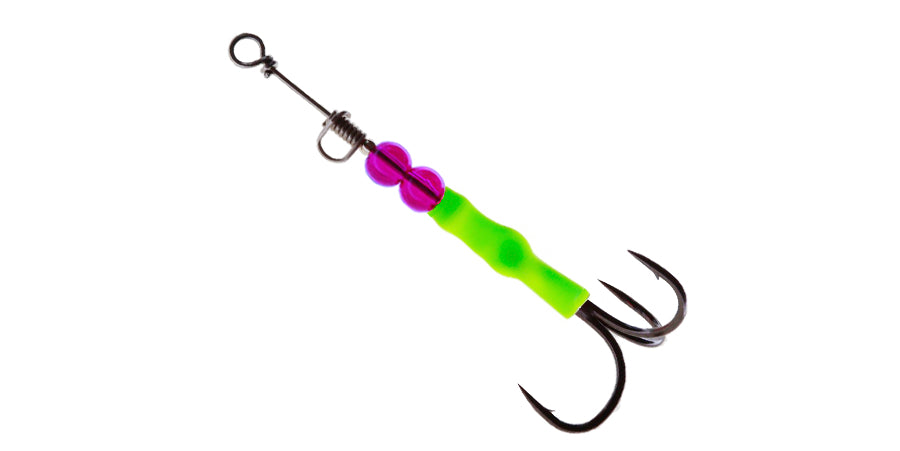Simon Switchblade spinner body. Amazingly easy to use with quick change clevis. Quick change spinner will change the way you fish.