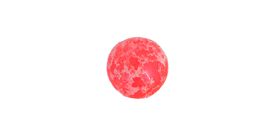 AERO-BEAD #M6 - PEACH MOTTLED