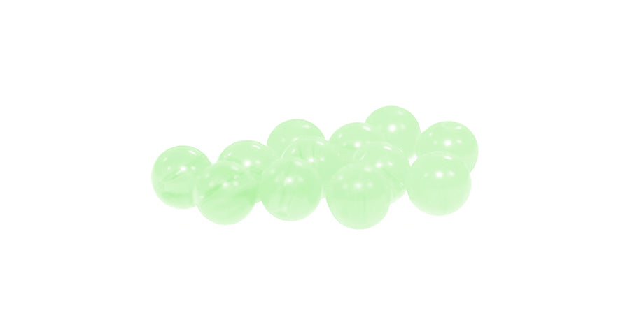 SPINNER BEAD - GLOW WHITE