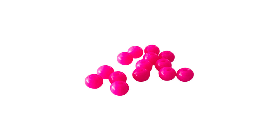 SPINNER BEAD - HOT PINK OPAQUE