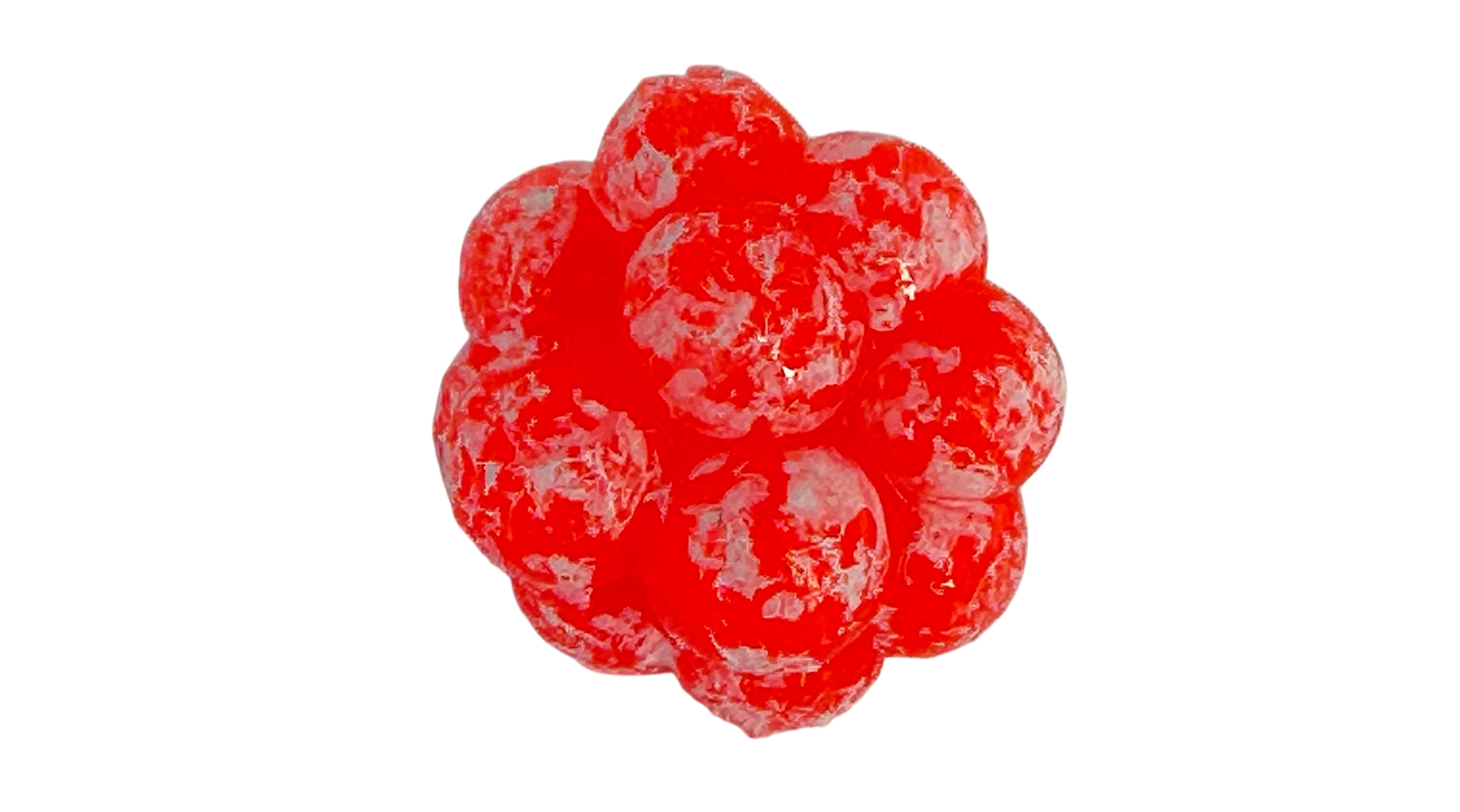 AERO-BEAD #CM2 - ROCKET RED CLUSTER MOTTLED