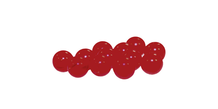 SPINNER BEAD - SALMON RED
