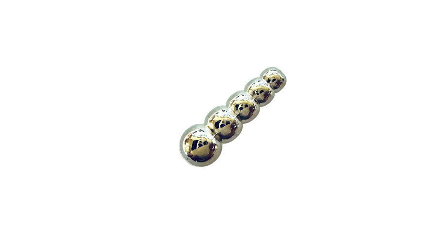 STACK BEAD CHROME