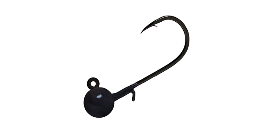 Jig Heads With Wire Keeper  Black