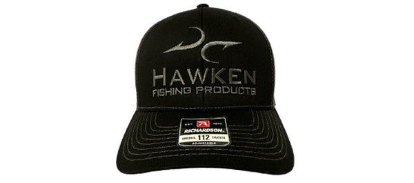 Hawken Fishing Hat (Black/Charcoal)