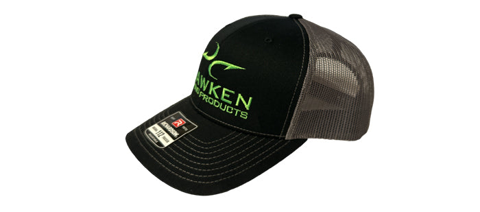 Hawken Fishing Hat  (Black/Green)