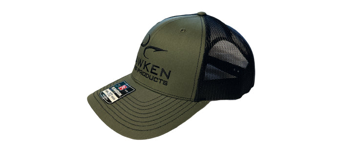 Hawken Fishing Hat  (Army Green/Black)